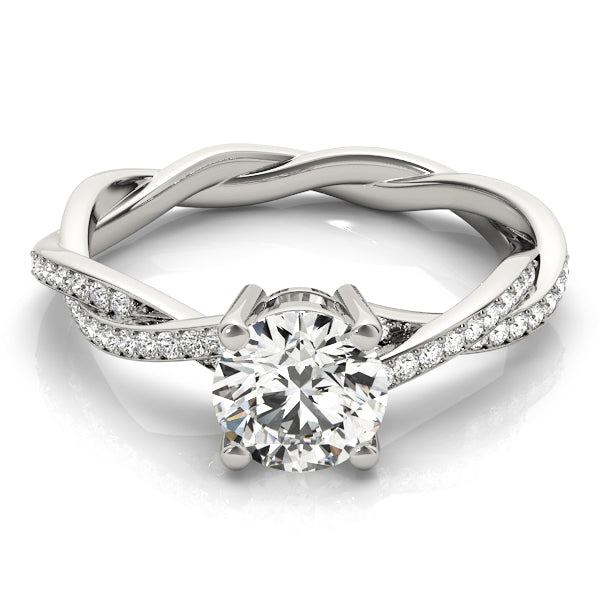 Round Diamond Engagement Ring · 1.10 ct tw