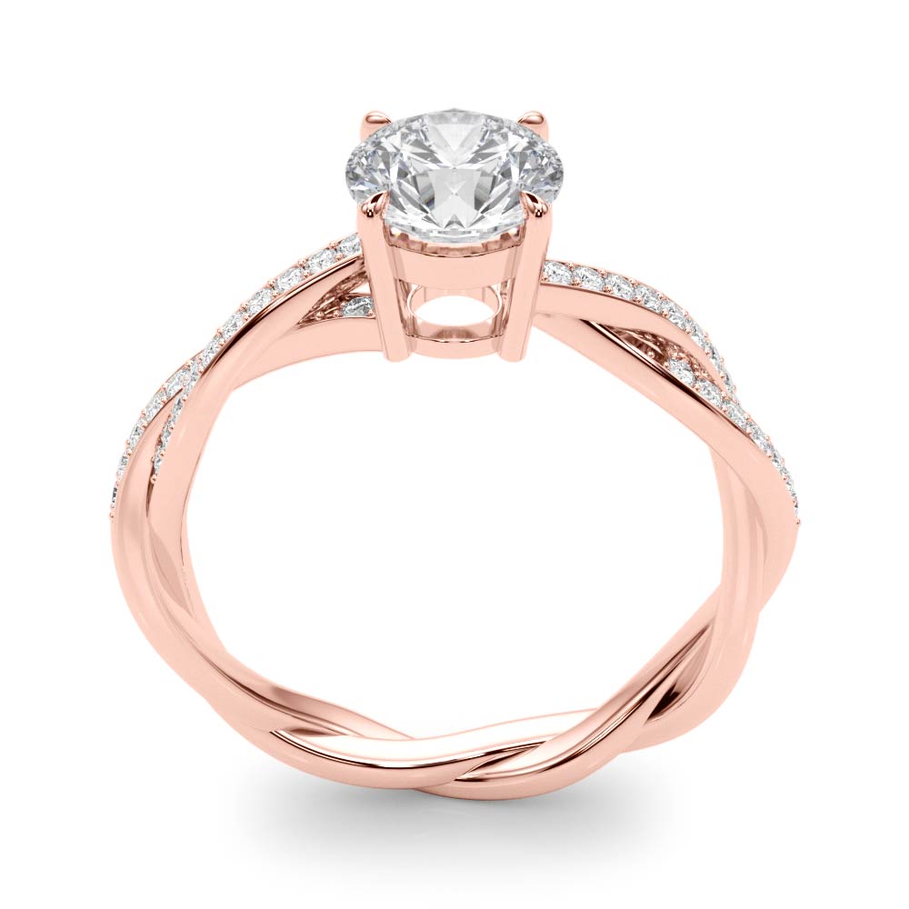Round Diamond Engagement Ring · 1.10 ct tw