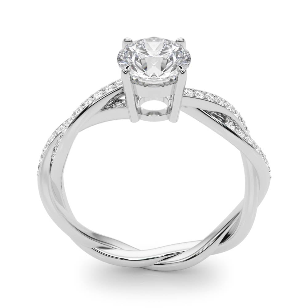 Round Diamond Engagement Ring · 1.10 ct tw