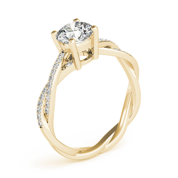 Round Diamond Engagement Ring · 1.10 ct tw