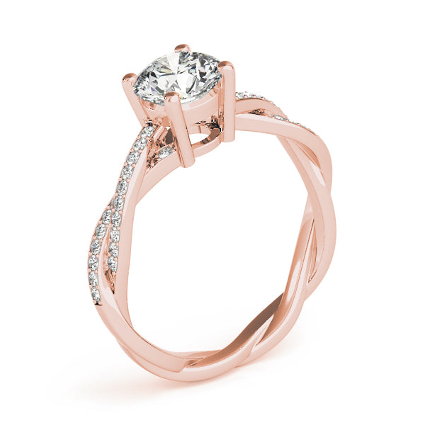 Round Diamond Engagement Ring · 1.10 ct tw