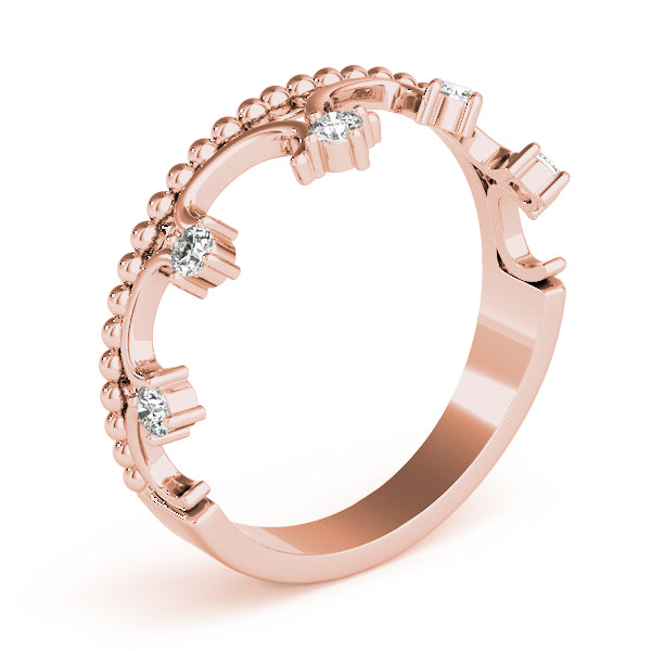Crown Diamond Ring · 0.15 ct tw