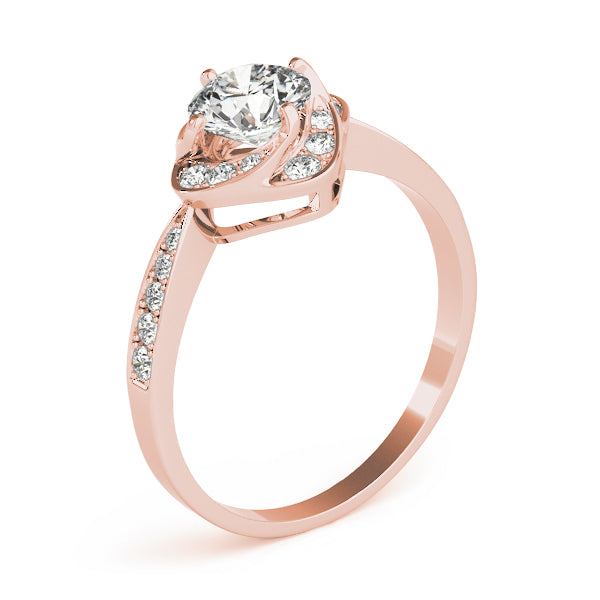 Round Diamond Engagement Ring · 0.60 ct tw