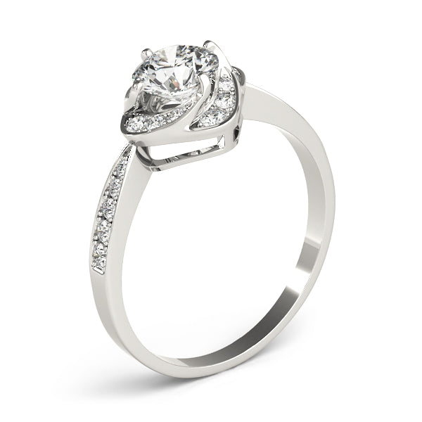Round Diamond Engagement Ring · 0.60 ct tw