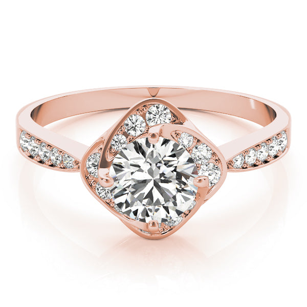Round Diamond Engagement Ring · 0.60 ct tw