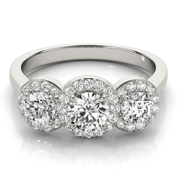 Round Diamond Engagement Ring · 1.07 ct tw