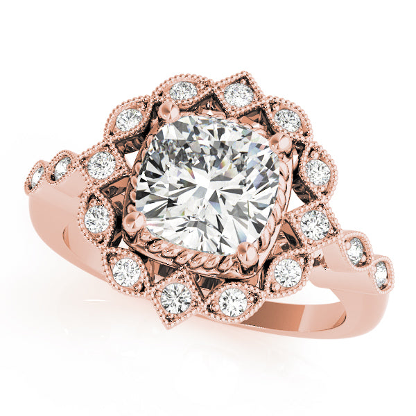 Cushion Gemstone Fashion Ring · 0.08 ct tw