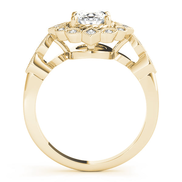 Oval Gemstone Fashion Ring · 0.08 ct tw