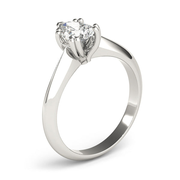 Pear Double Prong Diamond Engagement Ring · 0.50 ct tw