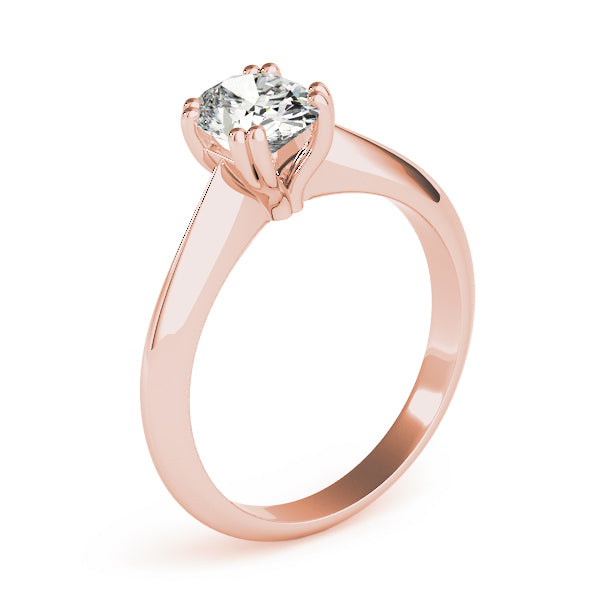 Oval Double Prong Diamond Engagement Ring · 0.60 ct tw
