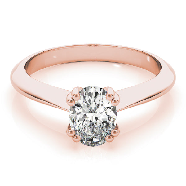 Oval Double Prong Diamond Engagement Ring · 1.00 ct tw