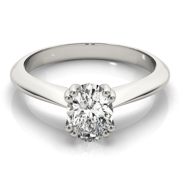 Oval Double Prong Diamond Engagement Ring · 0.60 ct tw