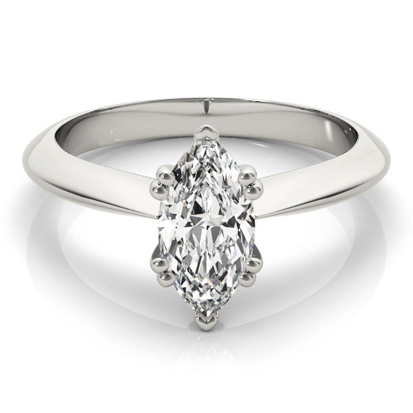 Marquise Double Prong Diamond Engagement Ring · 0.50 ct tw