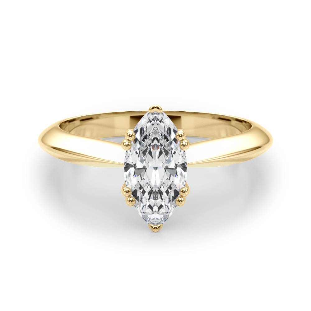 Marquise Double Prong Diamond Engagement Ring · 1.00 ct tw