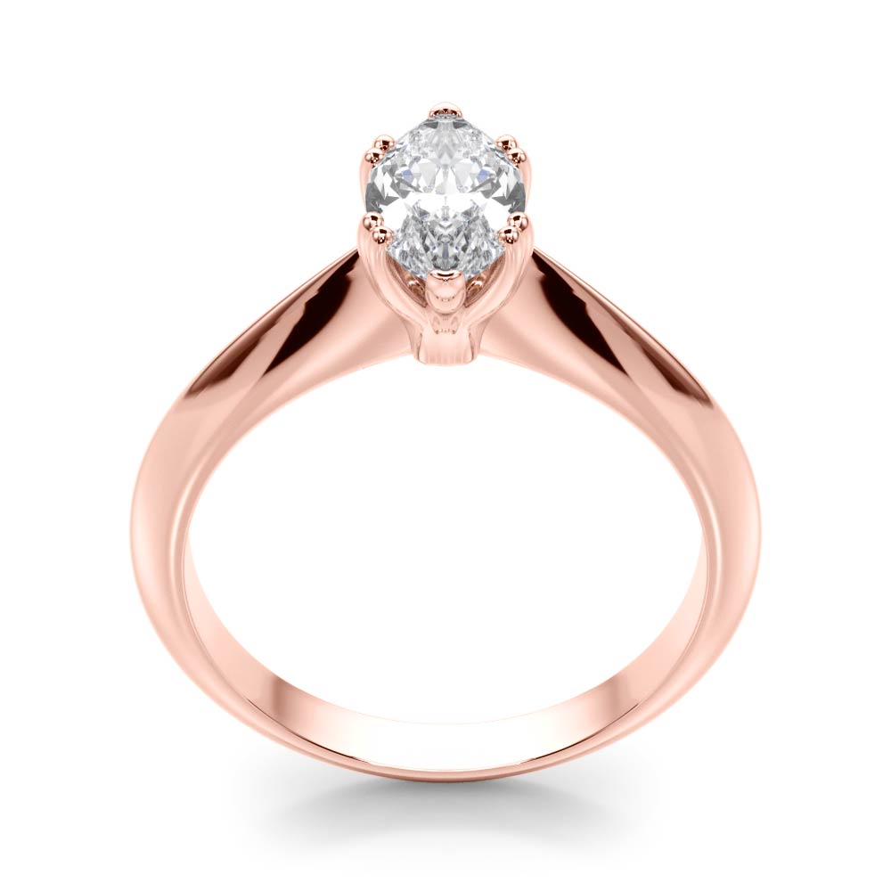 Marquise Double Prong Diamond Engagement Ring · 1.00 ct tw