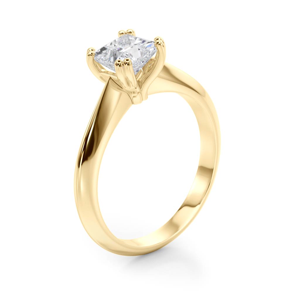 Cushion Double Prong Diamond Engagement Ring · 1.00 ct tw