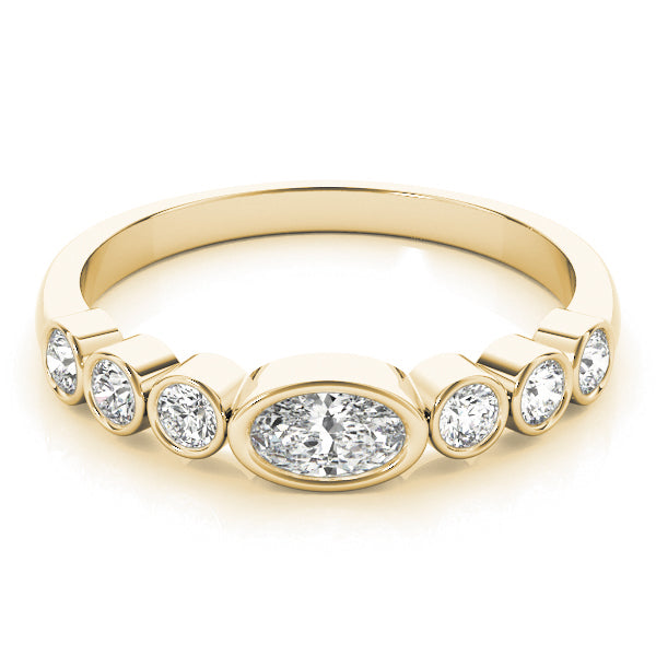 Oval Center Gemstone Ring · 0.49 ct tw