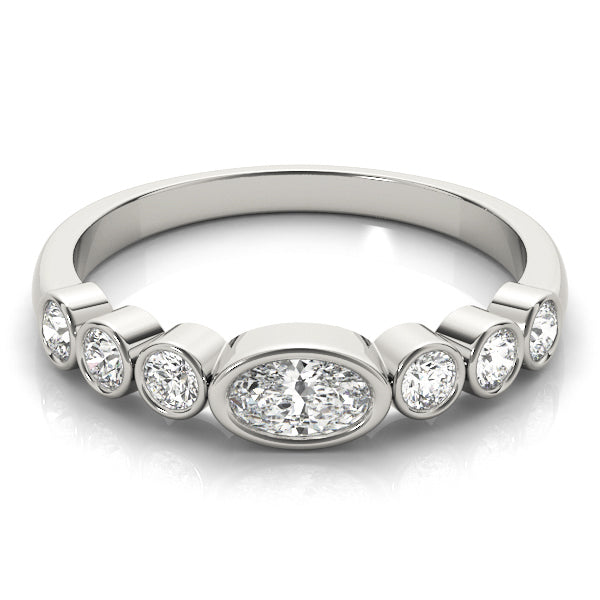 Oval Center Gemstone Ring · 0.49 ct tw