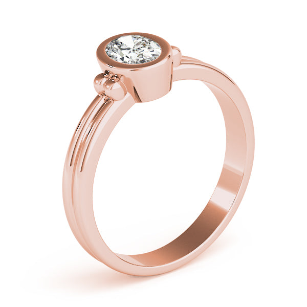 Oval Center Gemstone Ring · 0.38 ct tw