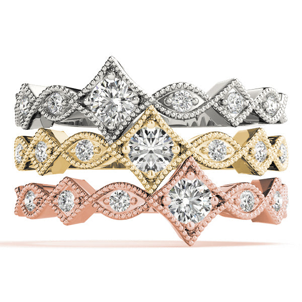Round Stackable Diamond Ring · 0.24 ct tw