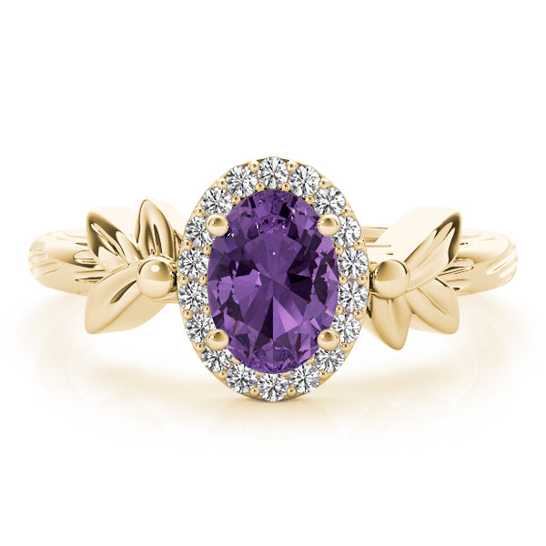 Oval Diamond Engagement Ring · 0.48 ct tw