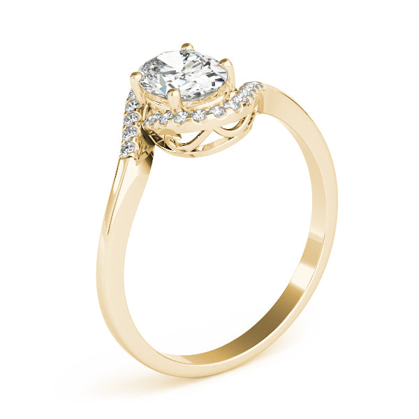 Oval Diamond Engagement Ring · 1.07 ct tw