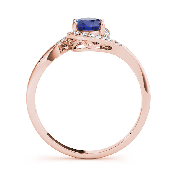 Oval Diamond Engagement Ring · 0.49 ct tw