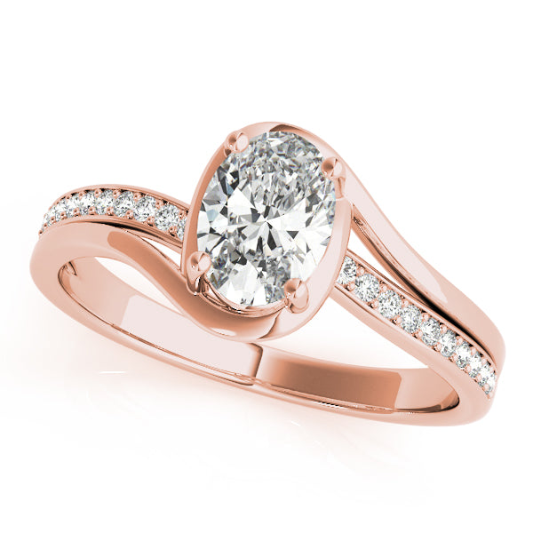 Oval Diamond Engagement Ring · 1.05 ct tw