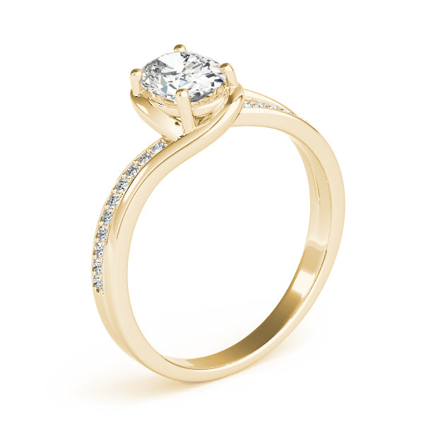 Oval Diamond Engagement Ring · 1.05 ct tw