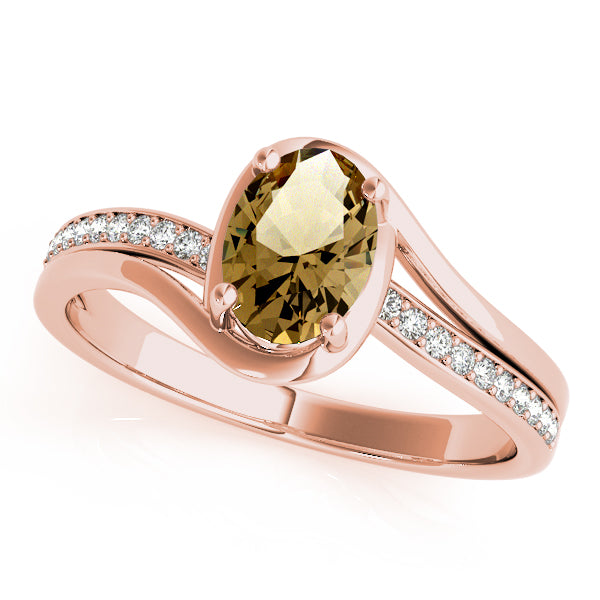 Oval Diamond Fashion Ring · 0.35 ct tw
