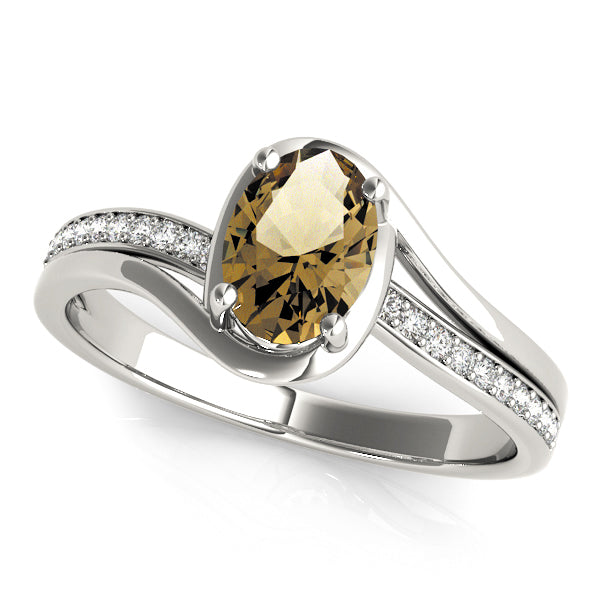 Oval Diamond Fashion Ring · 0.35 ct tw