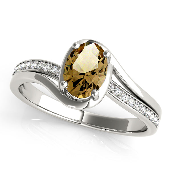 Oval Diamond Fashion Ring · 0.35 ct tw