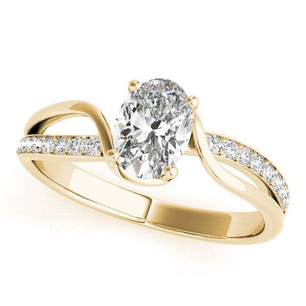 Oval Diamond Fashion Ring · 0.37 ct tw