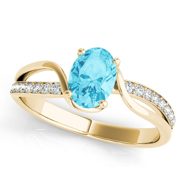 Oval Diamond Fashion Ring · 0.37 ct tw