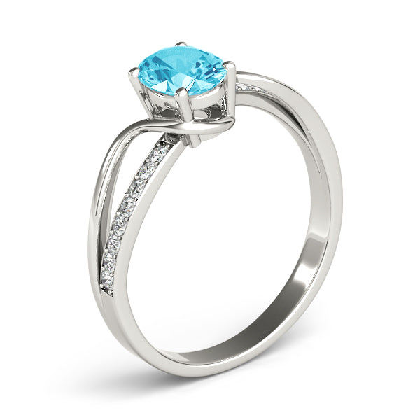 Oval Diamond Fashion Ring · 0.37 ct tw