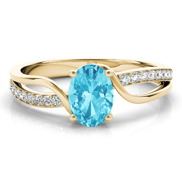 Oval Diamond Fashion Ring · 0.37 ct tw