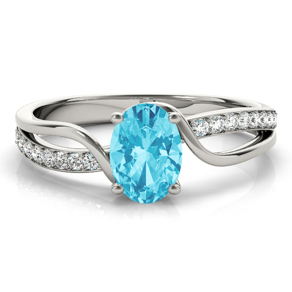 Oval Diamond Fashion Ring · 0.37 ct tw