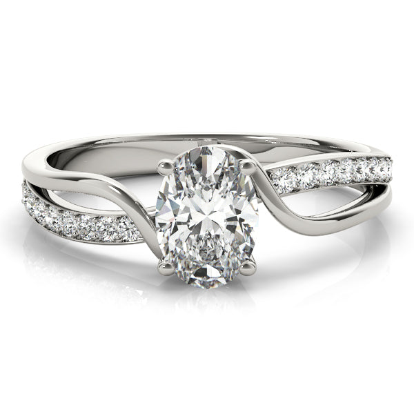 Oval Diamond Fashion Ring · 0.37 ct tw