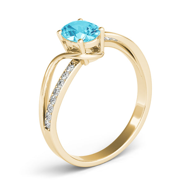 Oval Diamond Fashion Ring · 0.37 ct tw