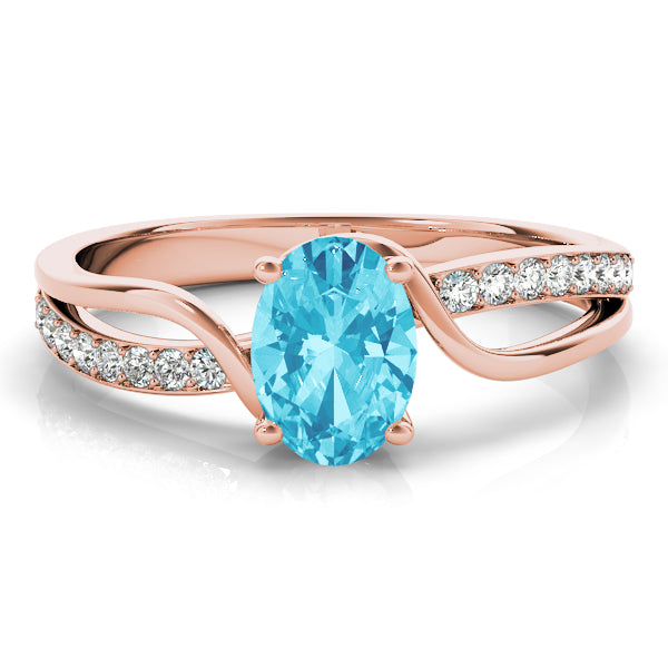 Oval Diamond Engagement Ring · 2.12 ct tw