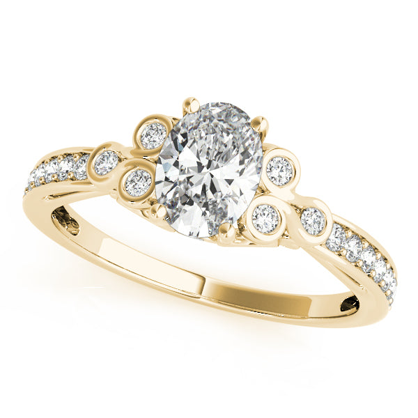 Oval Diamond Engagement Ring · 0.47 ct tw