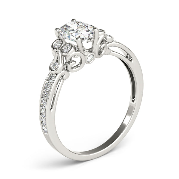 Oval Diamond Engagement Ring · 0.60 ct tw
