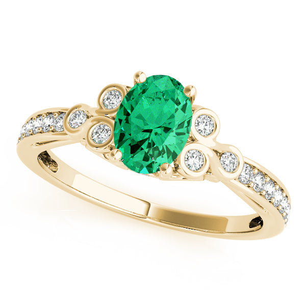 Oval Diamond Engagement Ring · 0.47 ct tw