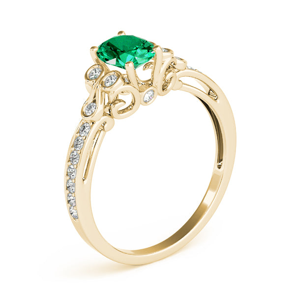 Oval Diamond Engagement Ring · 0.60 ct tw