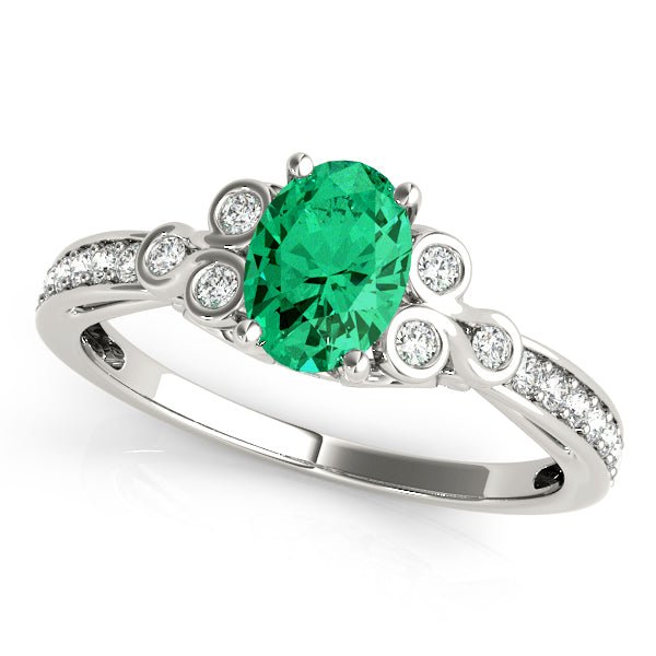 Oval Diamond Engagement Ring · 1.17 ct tw