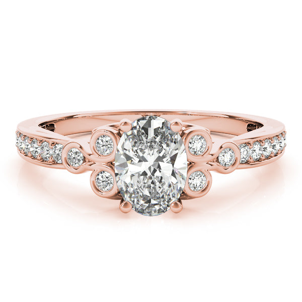 Oval Diamond Engagement Ring · 0.47 ct tw