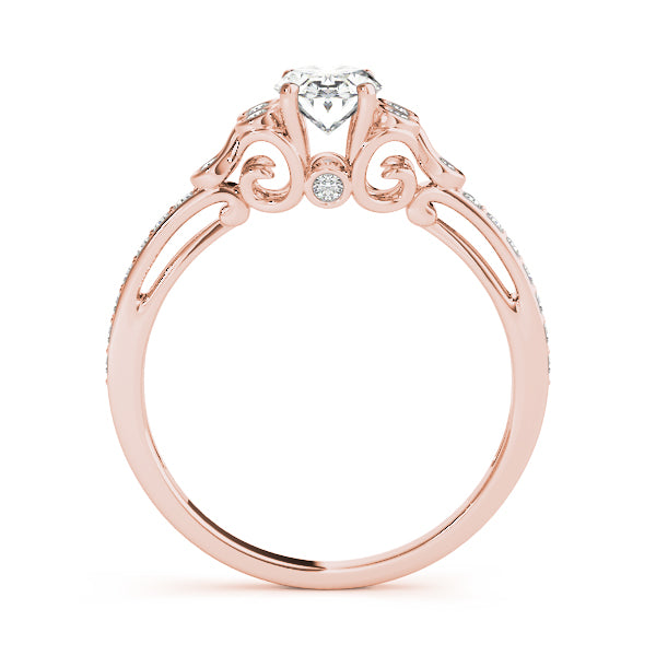 Oval Diamond Engagement Ring · 0.47 ct tw