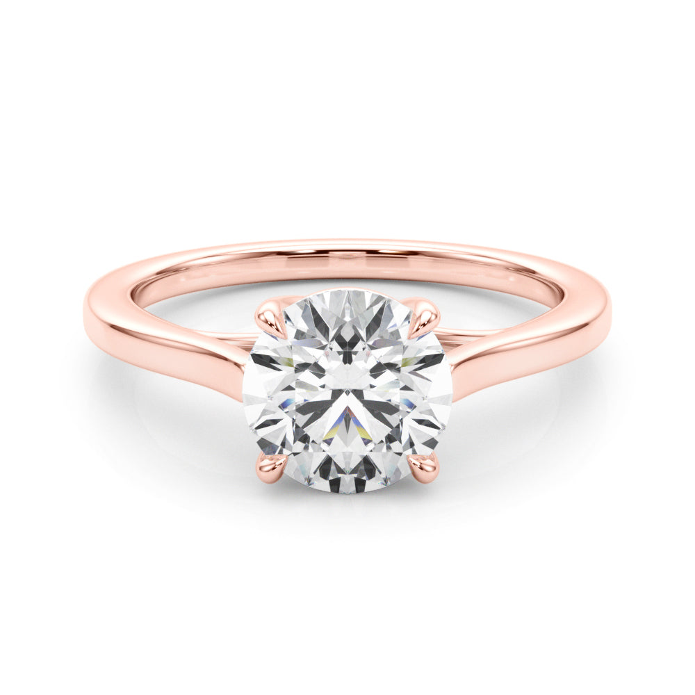 Round Diamond Solitaire Engagement Ring · 2.00 ct tw