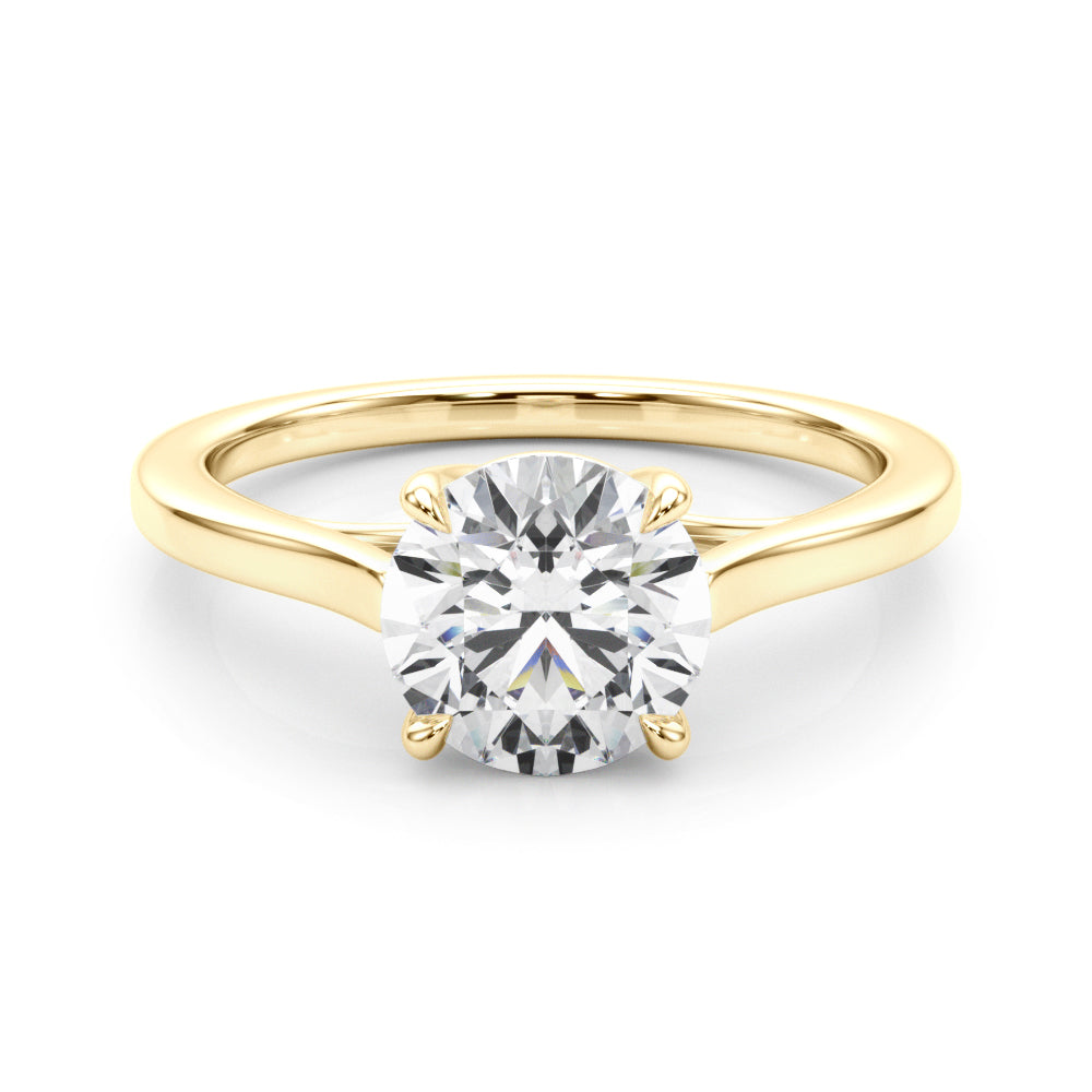 Round Diamond Solitaire Engagement Ring · 2.00 ct tw