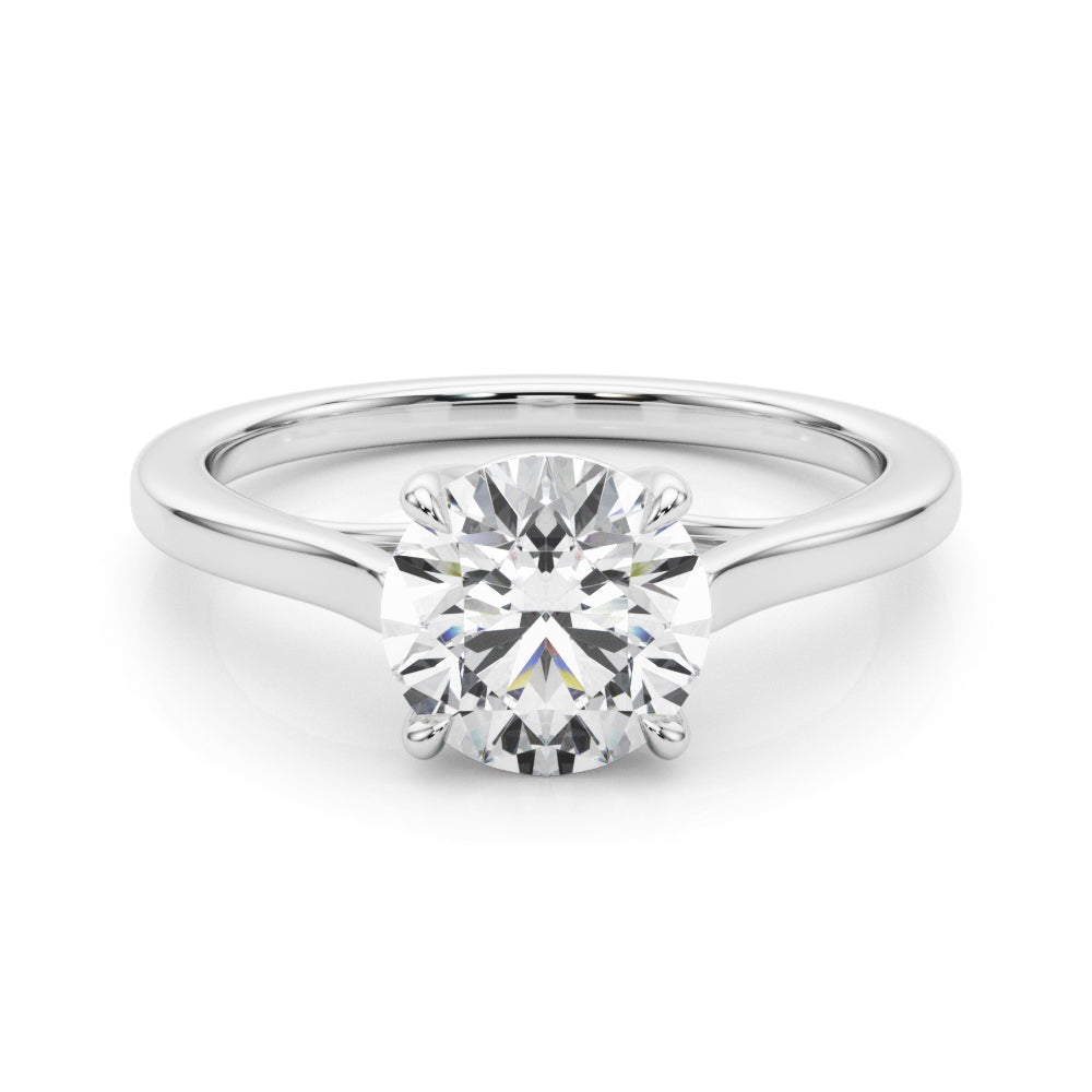 Round Diamond Solitaire Engagement Ring · 2.00 ct tw